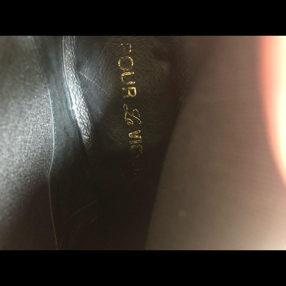 - Pour La Victoire wedge calf heels - Picture 7 of 8